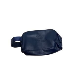 Giorgio Armani Navy Toiletry Bag